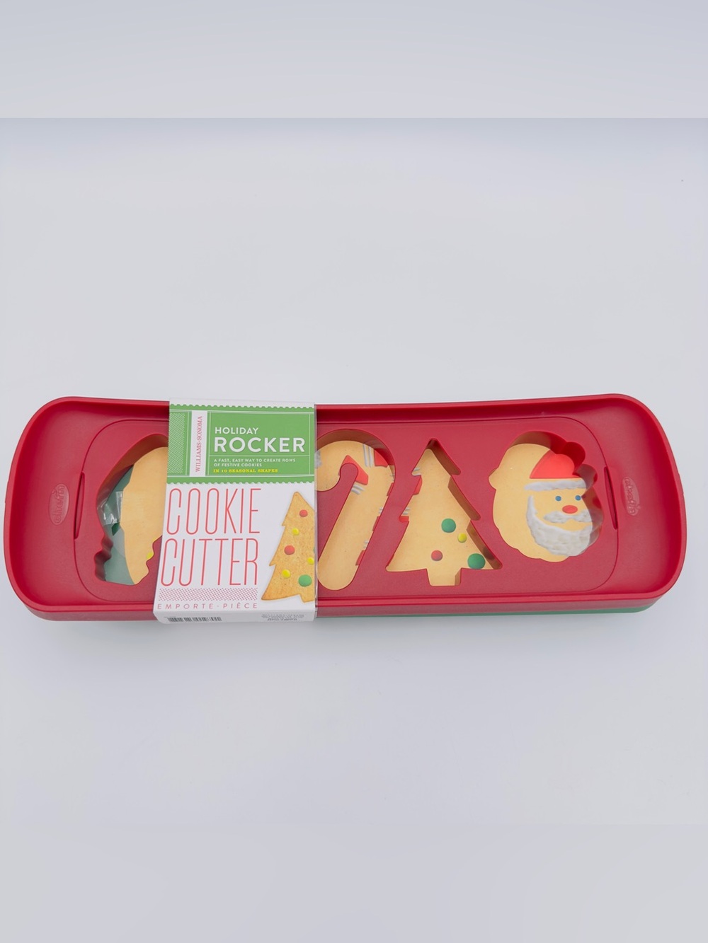 Williams Sonoma Holiday Rocker Cookie Cutter Set - Red